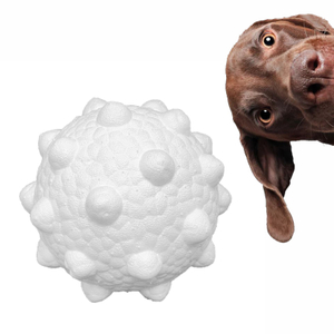 Preço de fábrica Cor personalizada ETPU Molar Pet Toy Interactive Durável Cachorro Mastigar Bola de cachorro rolante para treinamento